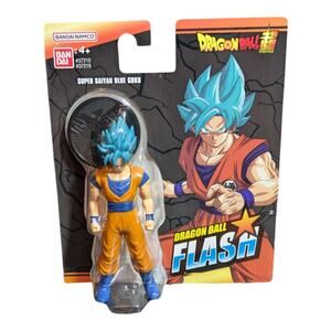 Dragon ball super - Flash super Saiyan Blue Goku Mini Figure Anime Manga Bandai